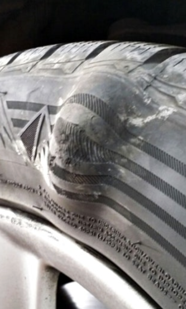 확실하게 부풀어 오른 부분